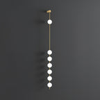 Vertical Spheres Wall Light Lighting Lobby