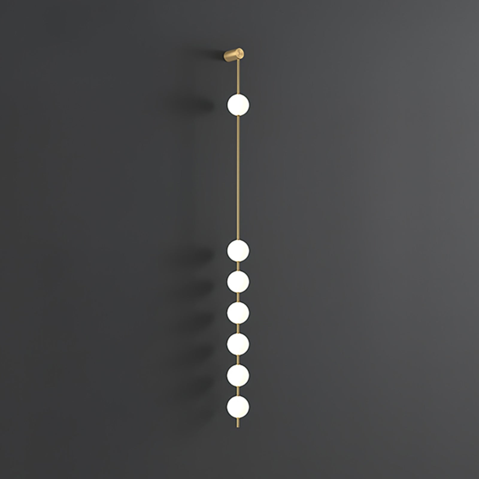 Vertical Spheres Wall Light Lighting Lobby