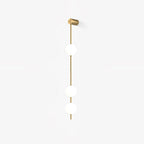 Vertical Spheres Wall Light Lighting Lobby