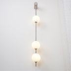 Vertical Spheres Wall Light Lighting Lobby