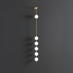 Vertical Spheres Wall Light Lighting Lobby