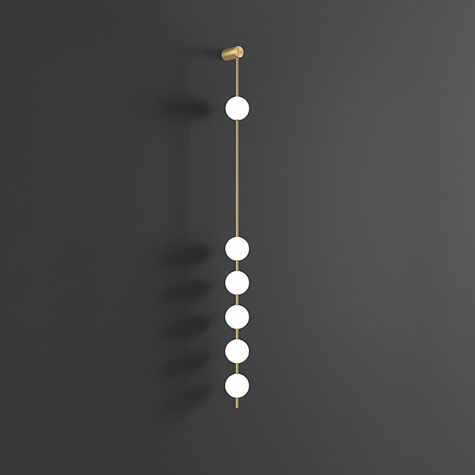 Vertical Spheres Wall Light Lighting Lobby