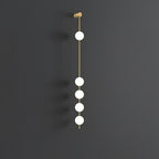 Vertical Spheres Wall Light Lighting Lobby
