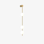 Vertical Spheres Wall Light Lighting Lobby