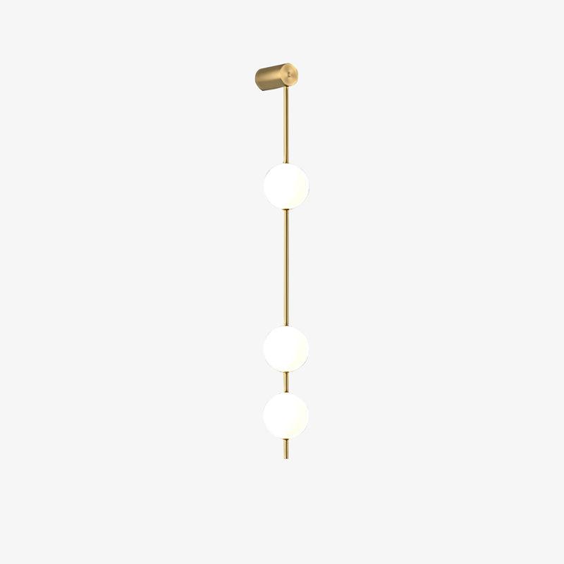 Vertical Spheres Wall Light Lighting Lobby