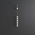 Vertical Spheres Wall Light Lighting Lobby