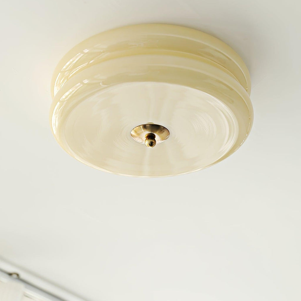 Vintage Art Deco Ceiling Fixture Lighting Lobby