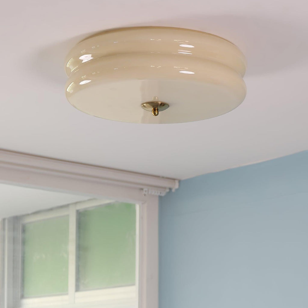 Vintage Art Deco Ceiling Fixture Lighting Lobby