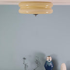 Vintage Art Deco Ceiling Fixture Lighting Lobby