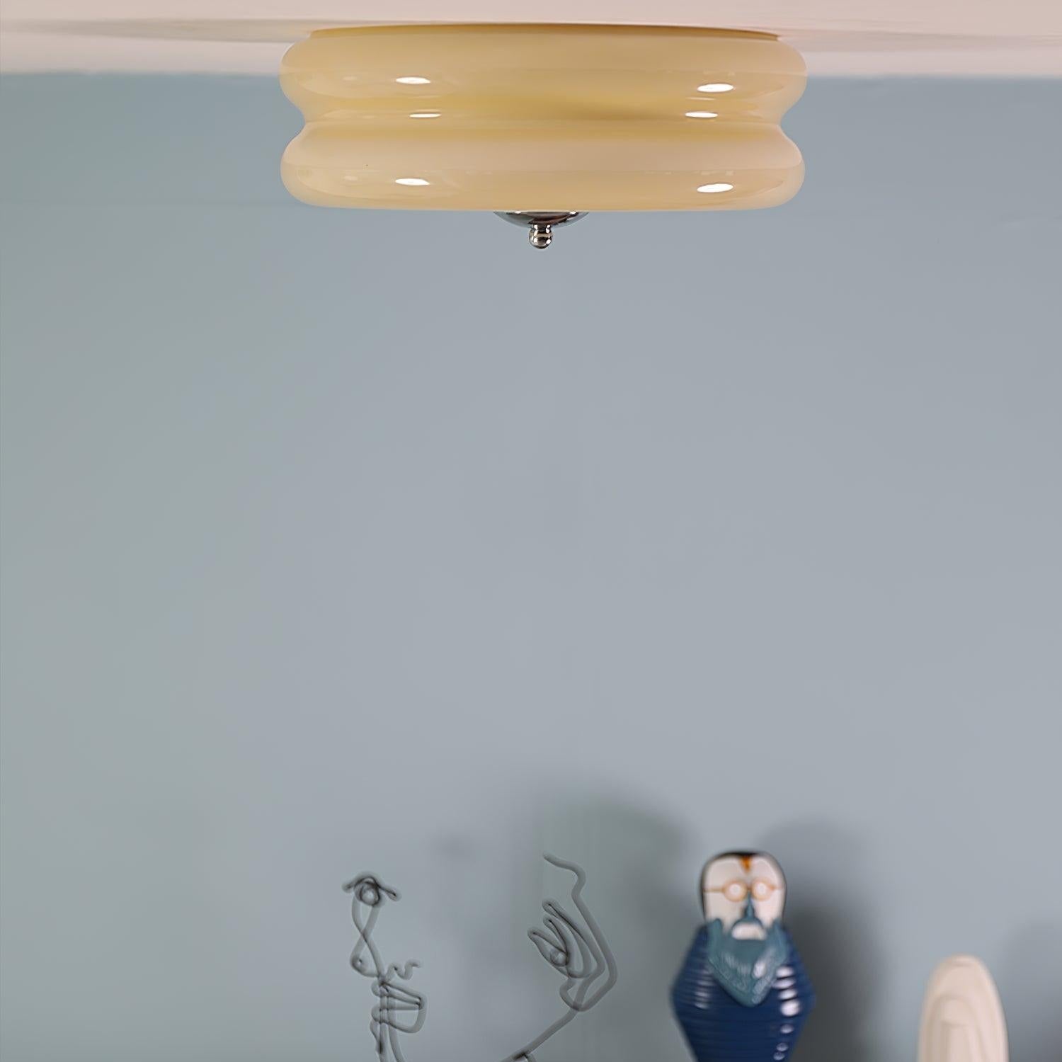 Vintage Art Deco Ceiling Fixture Lighting Lobby