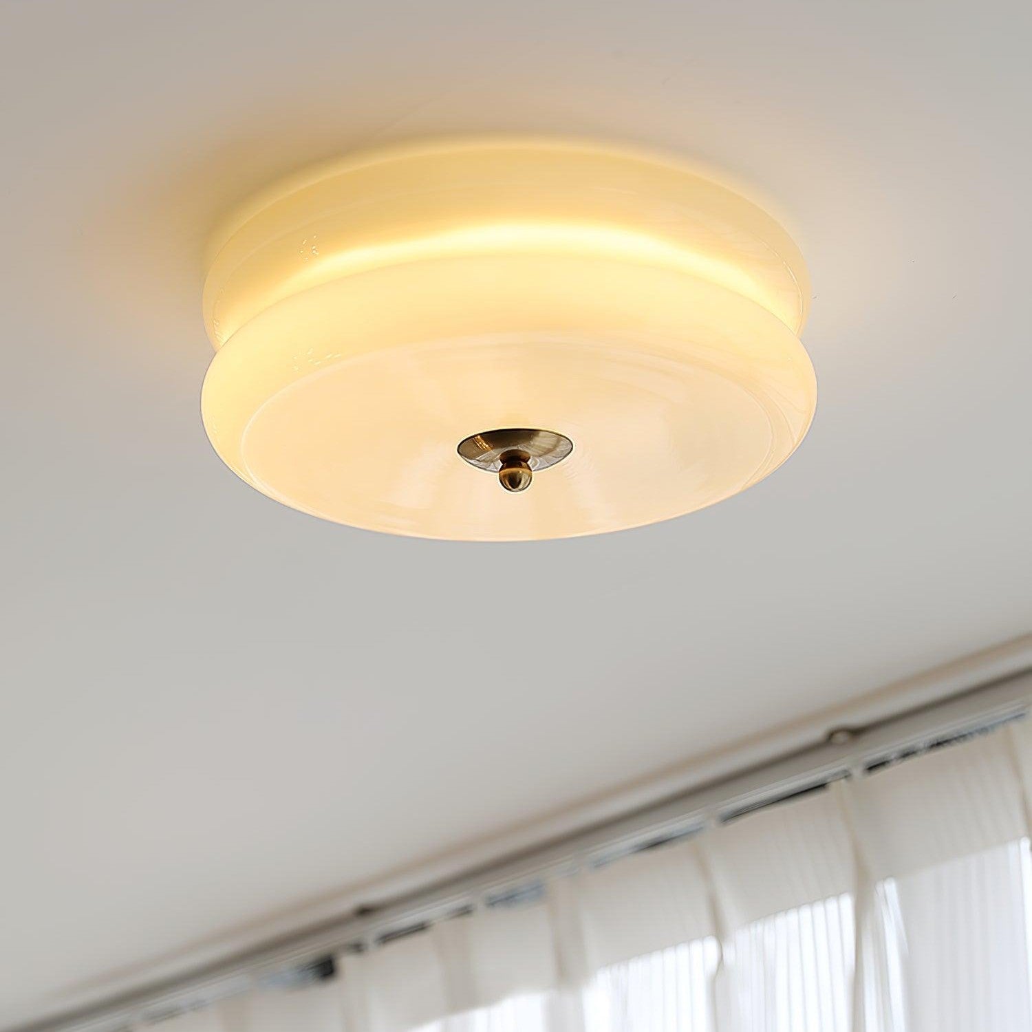 Vintage Art Deco Ceiling Fixture Lighting Lobby