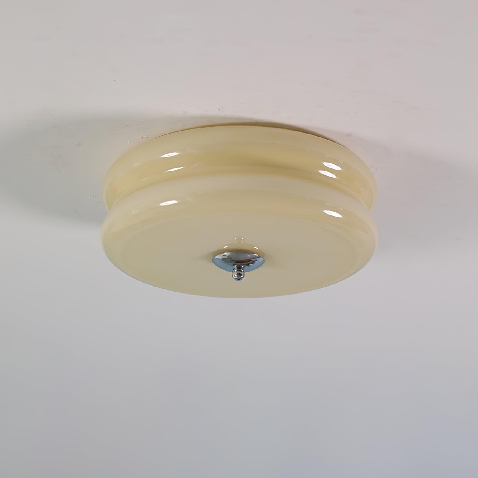 Vintage Art Deco Ceiling Fixture Lighting Lobby