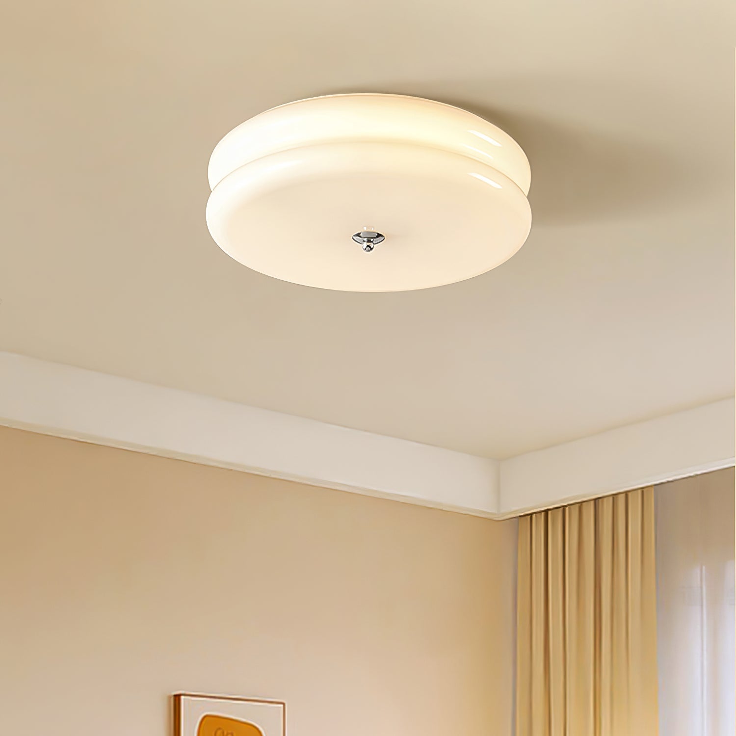 Vintage Art Deco Ceiling Fixture Lighting Lobby