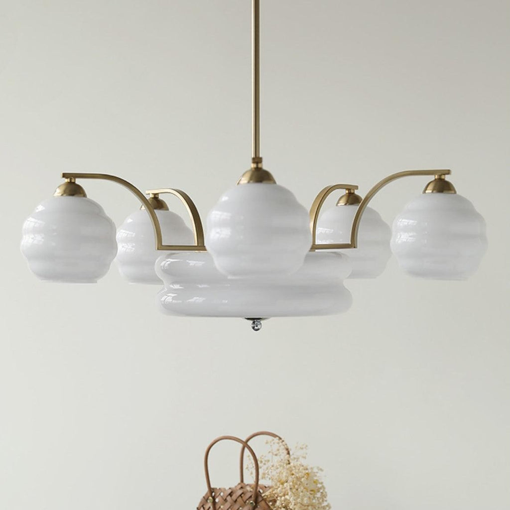 Vintage Art Deco Ceiling Suspension Lighting Lobby