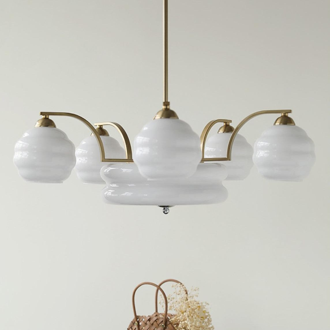 Vintage Art Deco Ceiling Suspension Lighting Lobby