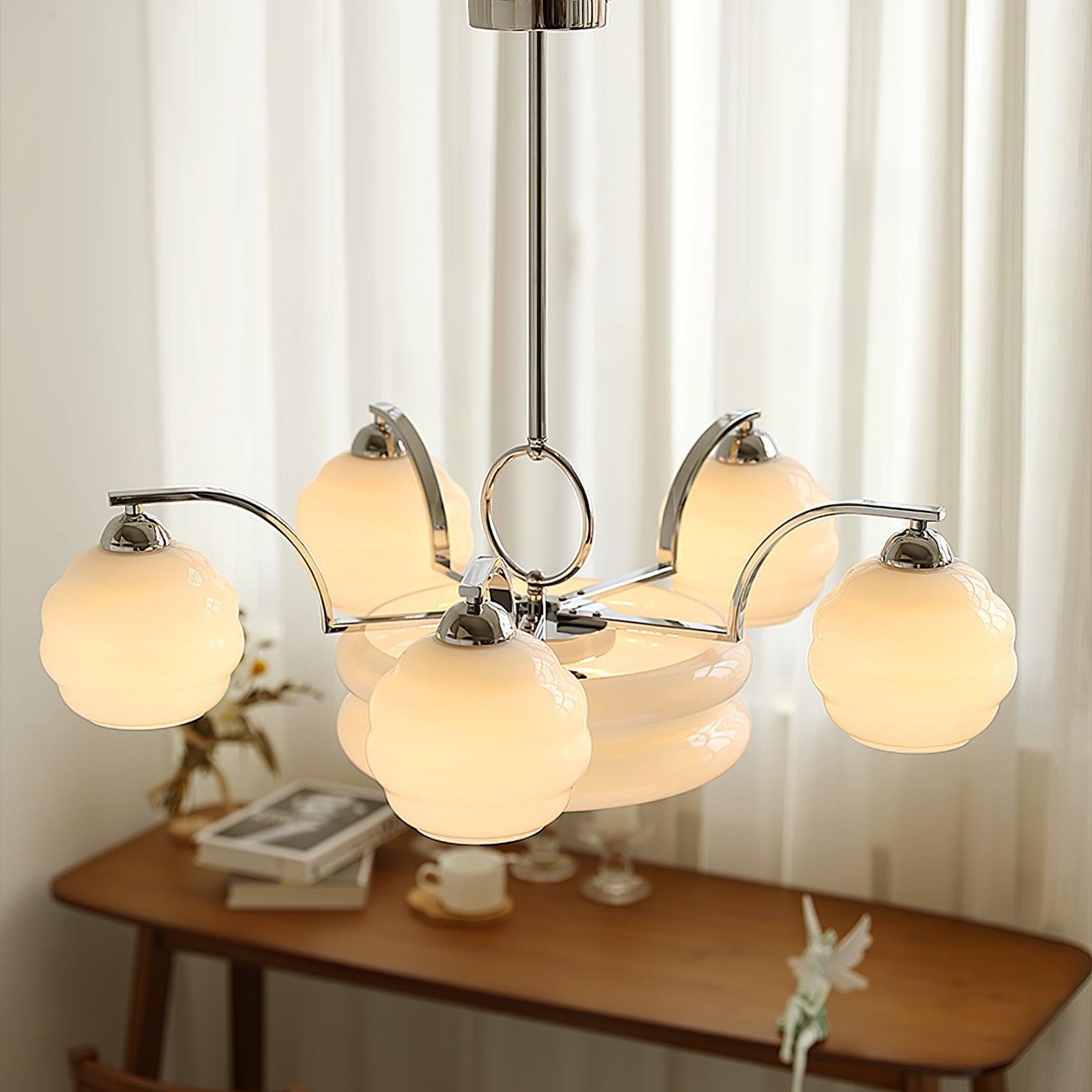 Vintage Art Deco Ceiling Suspension Lighting Lobby