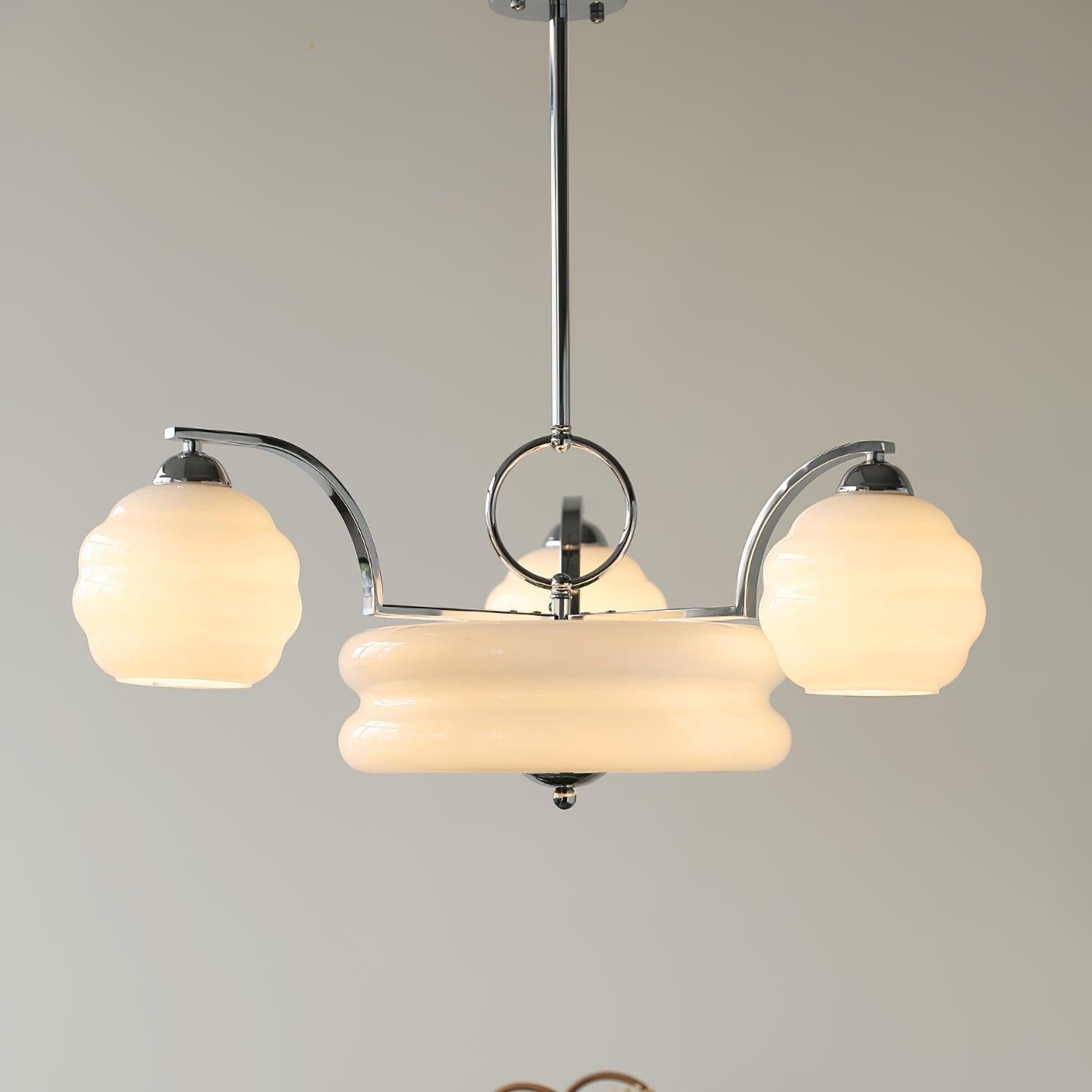 Vintage Art Deco Ceiling Suspension Lighting Lobby