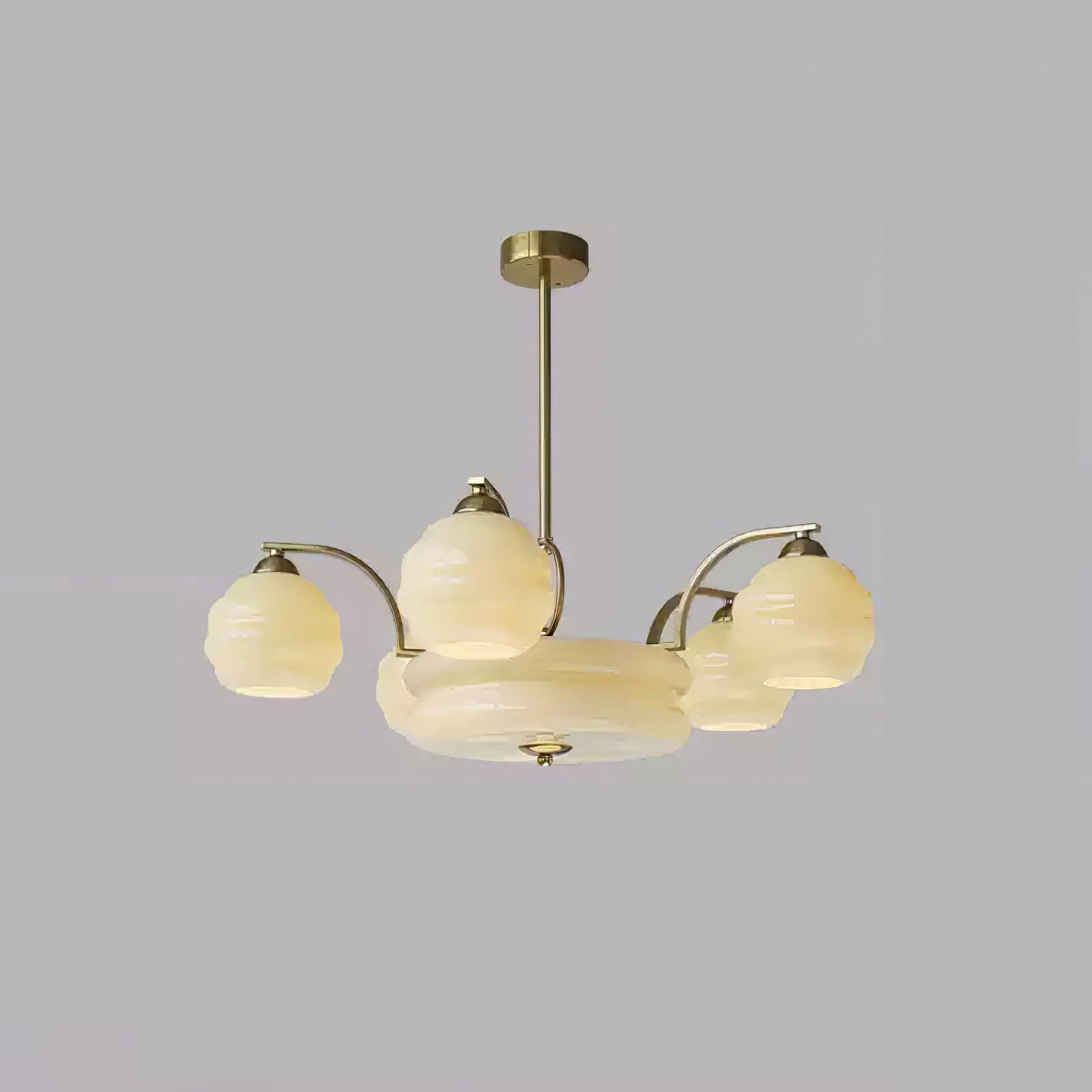 Vintage Art Deco Ceiling Suspension Lighting Lobby