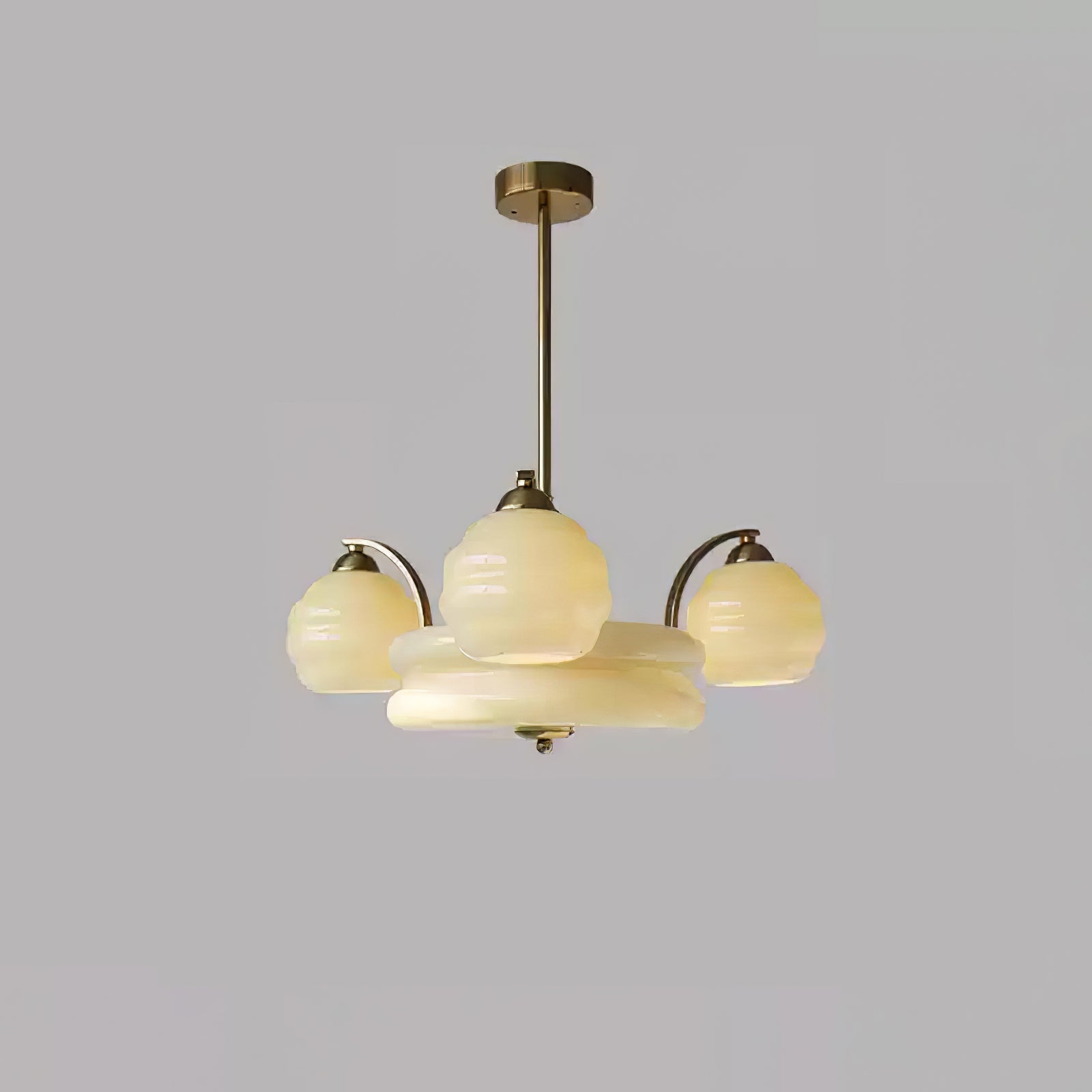 Vintage Art Deco Ceiling Suspension Lighting Lobby