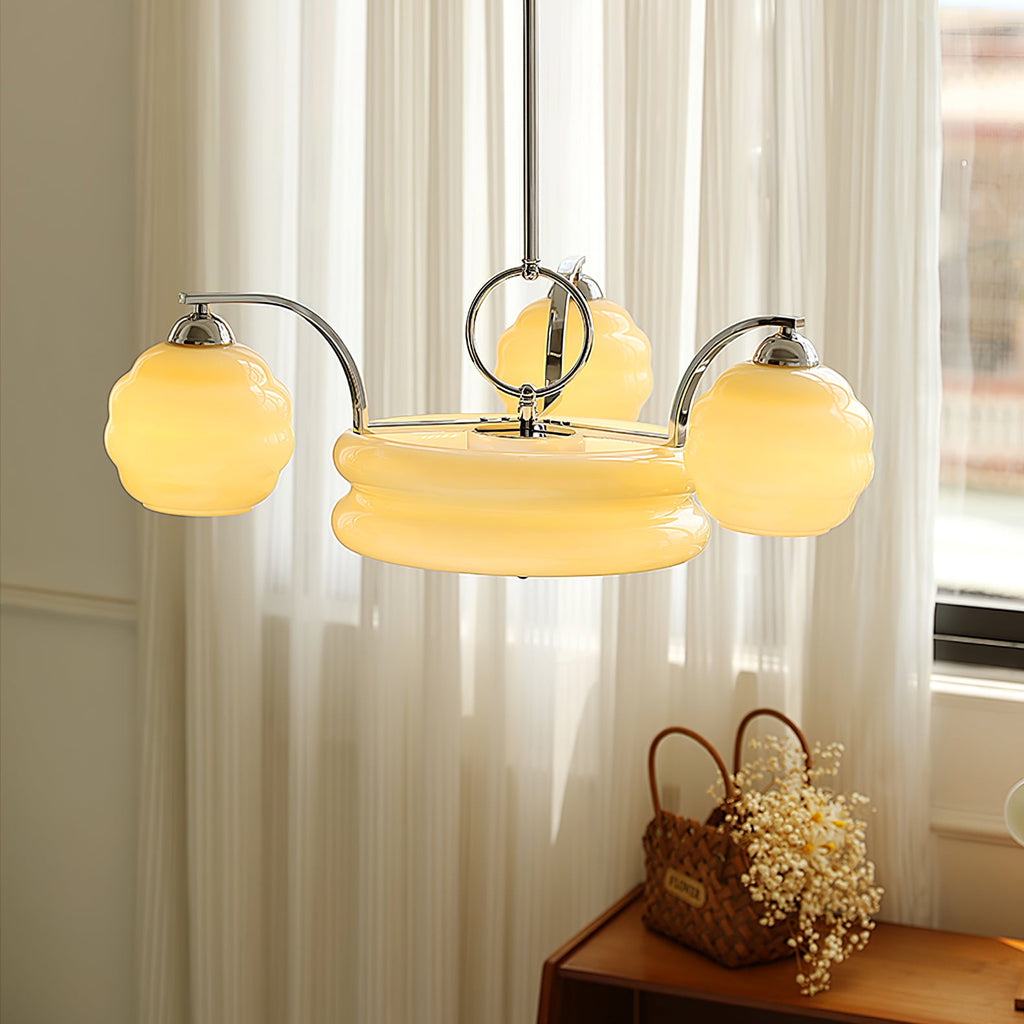 Vintage Art Deco Ceiling Suspension Lighting Lobby