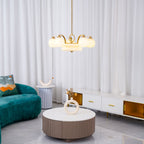 Vintage Art Deco Ceiling Suspension Lighting Lobby