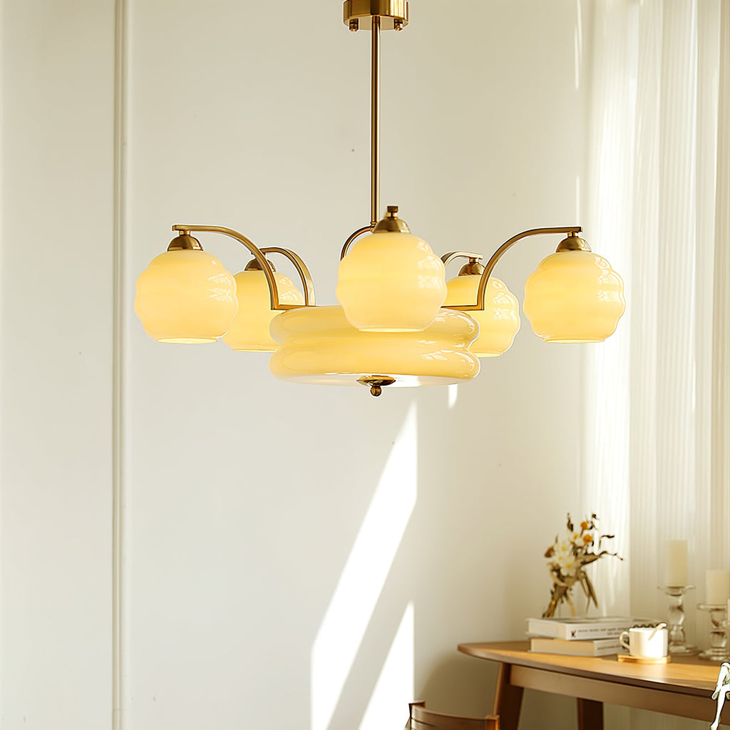 Vintage Art Deco Ceiling Suspension Lighting Lobby