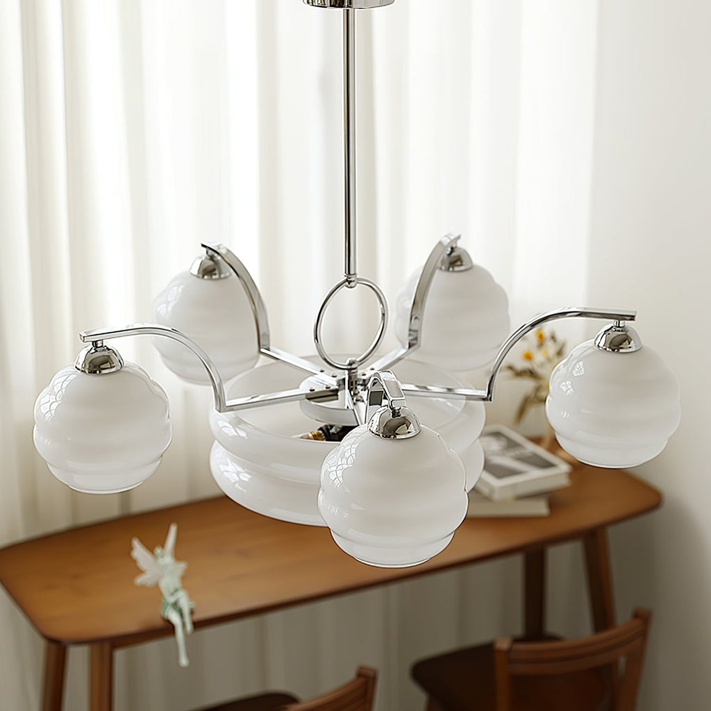 Vintage Art Deco Ceiling Suspension Lighting Lobby