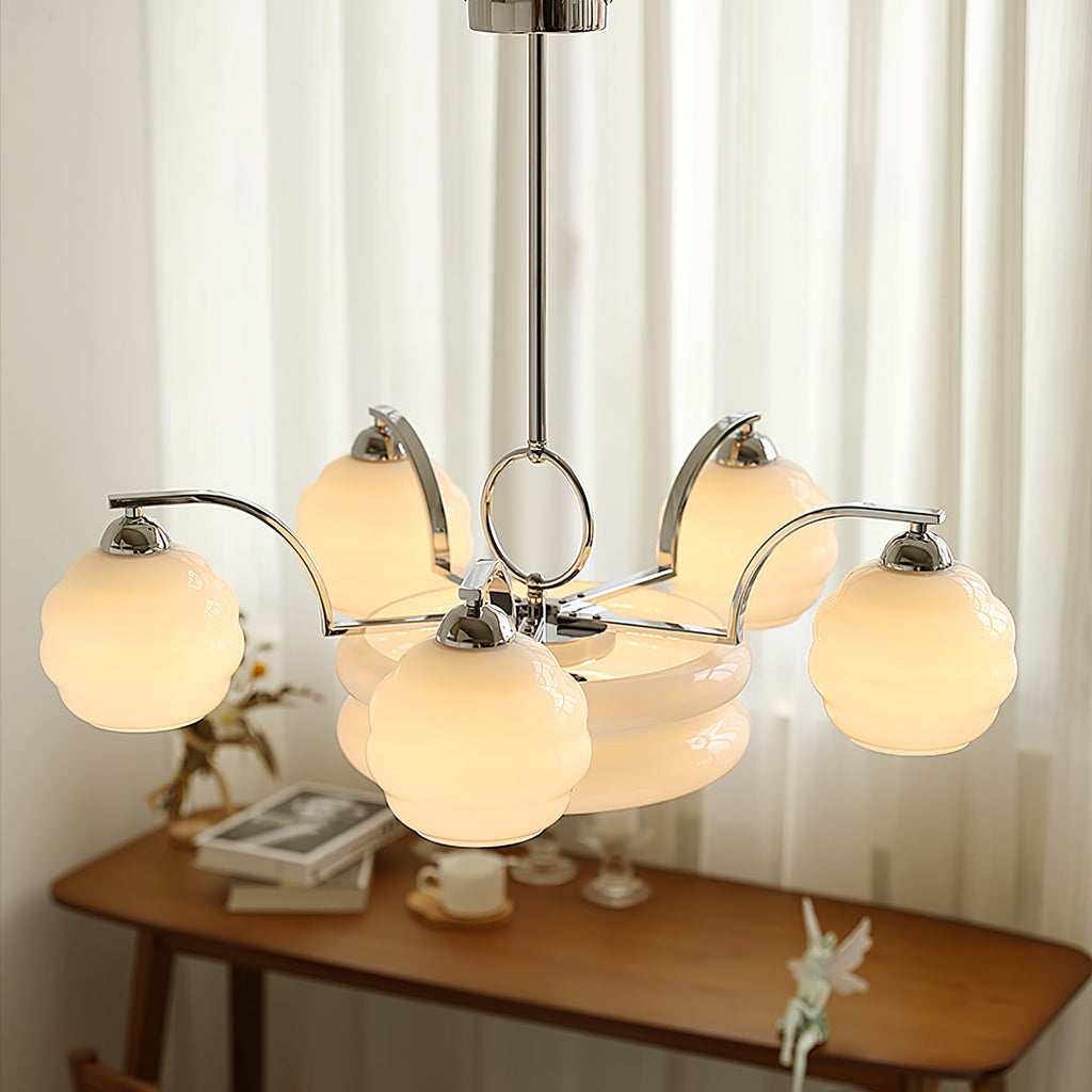 Vintage Art Deco Ceiling Suspension Lighting Lobby