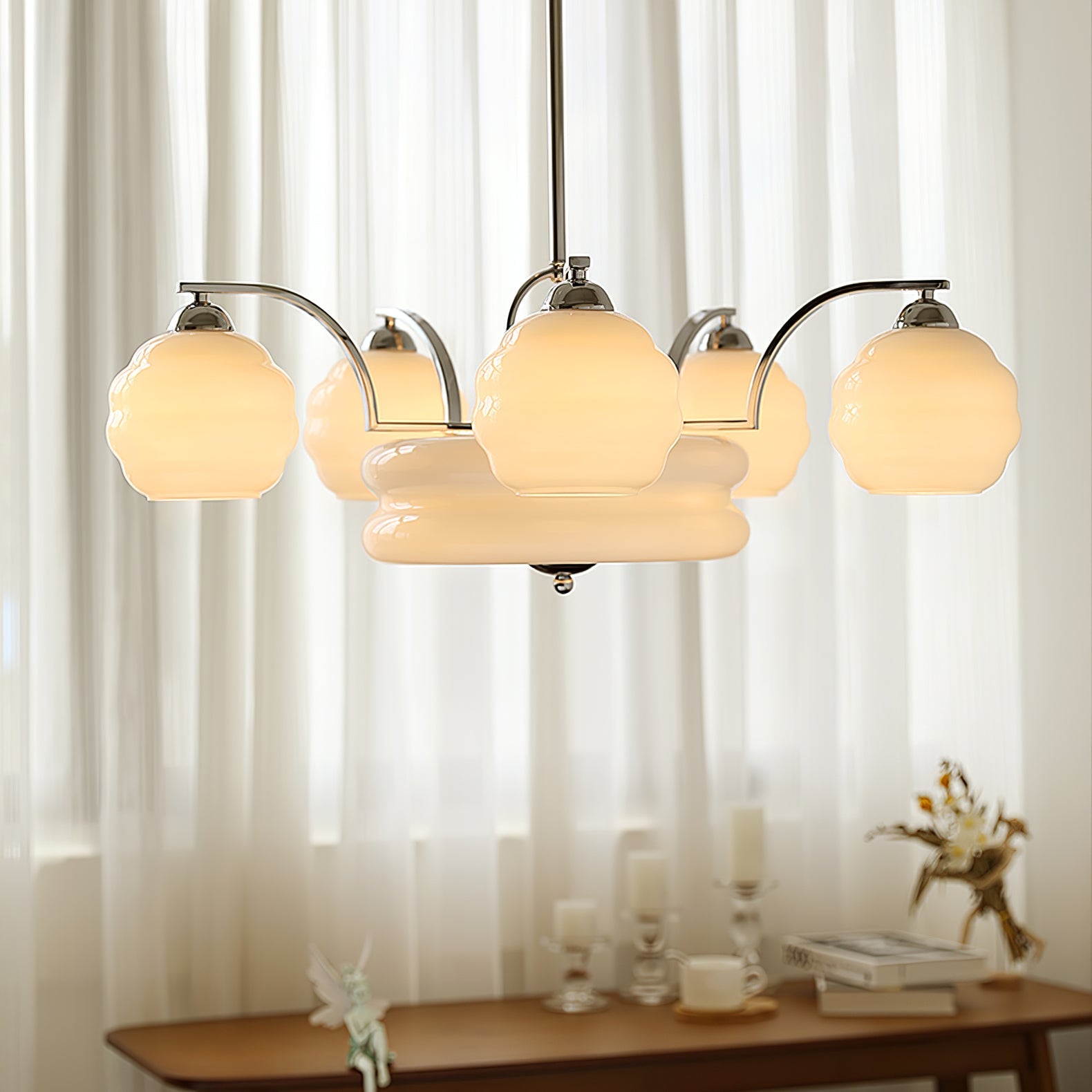 Vintage Art Deco Ceiling Suspension Lighting Lobby