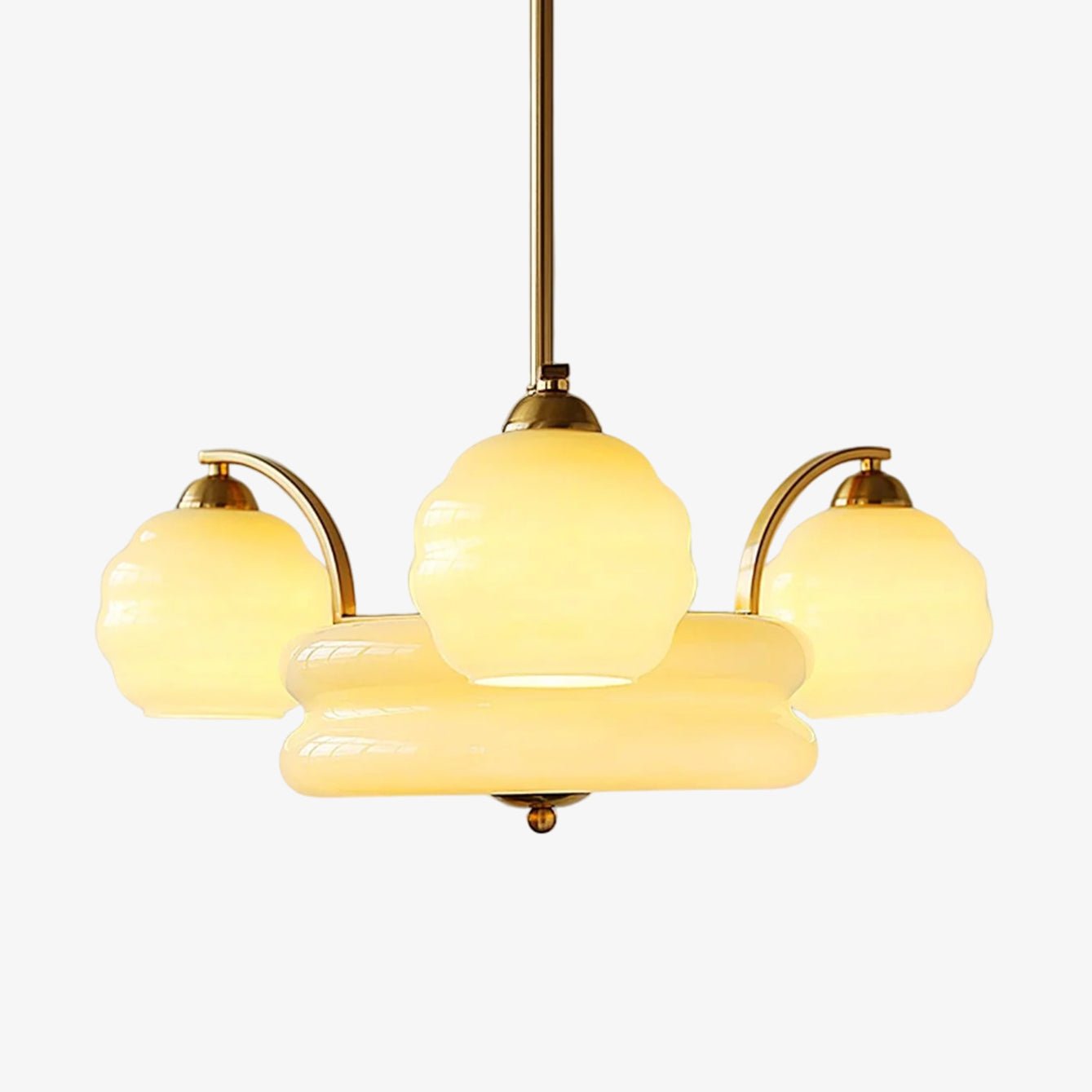 Vintage Art Deco Ceiling Suspension Lighting Lobby