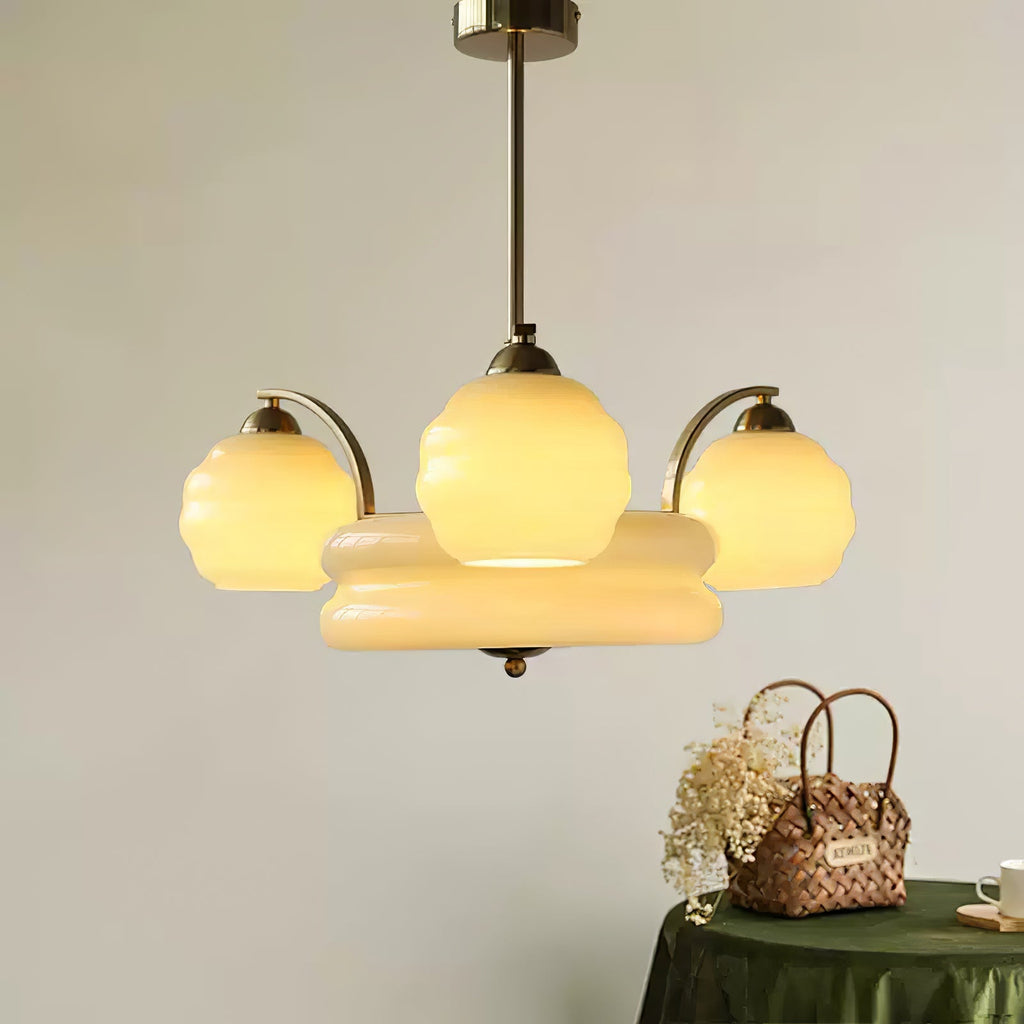 Vintage Art Deco Ceiling Suspension Lighting Lobby