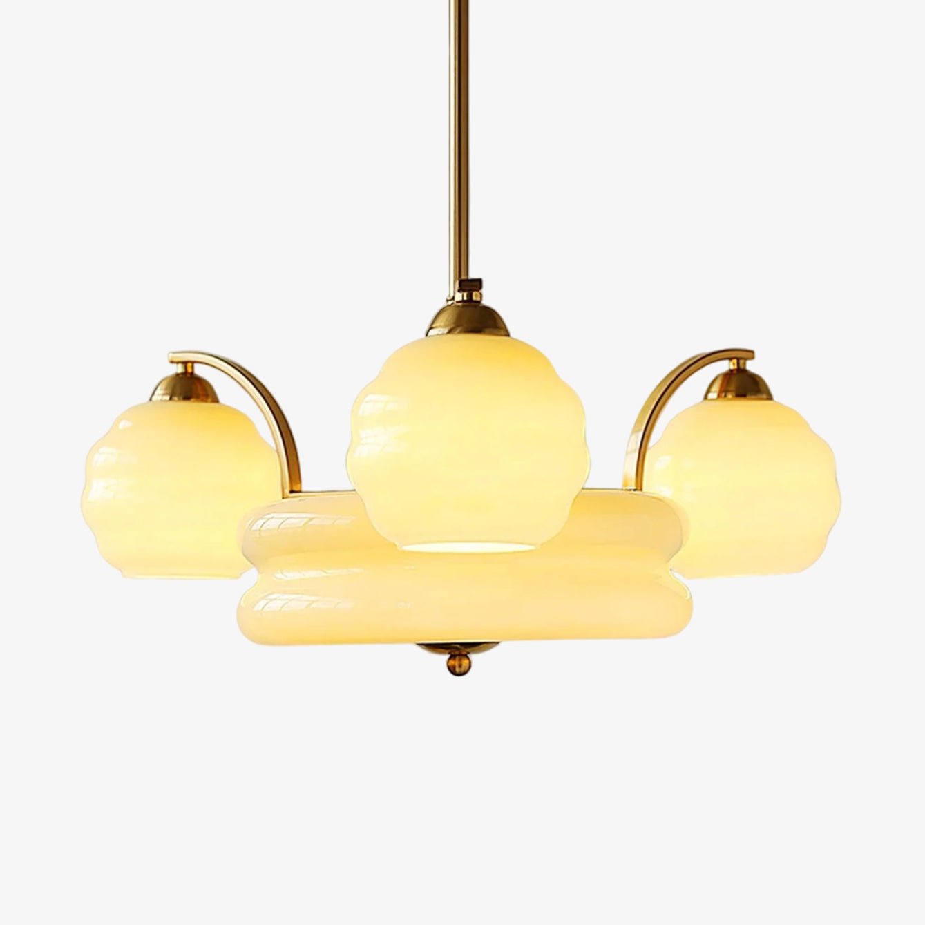 Vintage Art Deco Ceiling Suspension Lighting Lobby