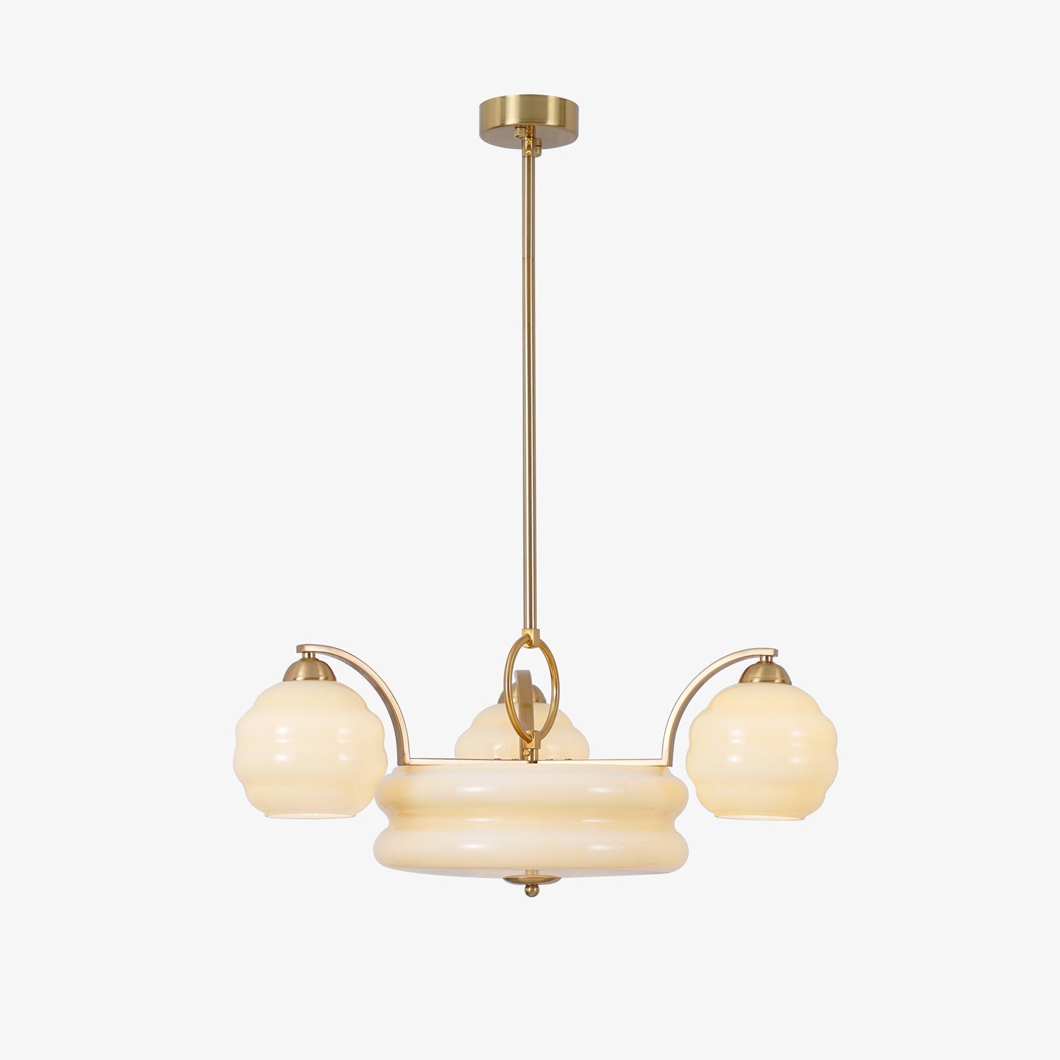 Vintage Art Deco Ceiling Suspension Lighting Lobby