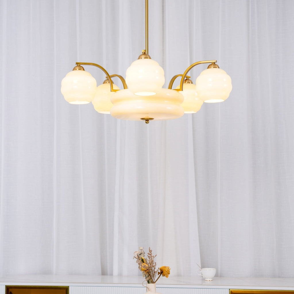Vintage Art Deco Ceiling Suspension Lighting Lobby