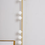 Wall Lamp With Brass Glass Tube Lighting Lobby