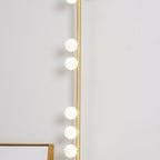 Wall Lamp With Brass Glass Tube Lighting Lobby