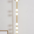 Wall Lamp With Brass Glass Tube Lighting Lobby