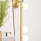 Wall Lamp With Brass Glass Tube Lighting Lobby