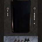 Wall Lamp With Brass Glass Tube Lighting Lobby
