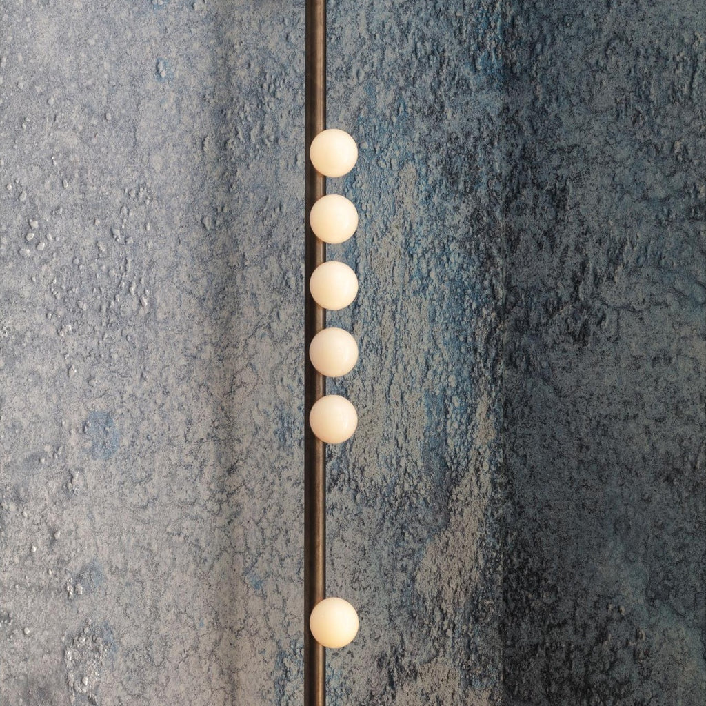 Wall Lamp With Brass Glass Tube Lighting Lobby