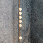 Wall Lamp With Brass Glass Tube Lighting Lobby