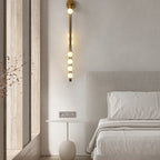 Wall Lamp With Brass Glass Tube Lighting Lobby