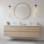 Wall Lamp With Brass Glass Tube Lighting Lobby