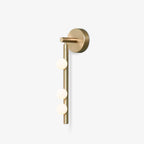 Wall Lamp With Brass Glass Tube Lighting Lobby