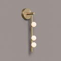 Wall Lamp With Brass Glass Tube Lighting Lobby
