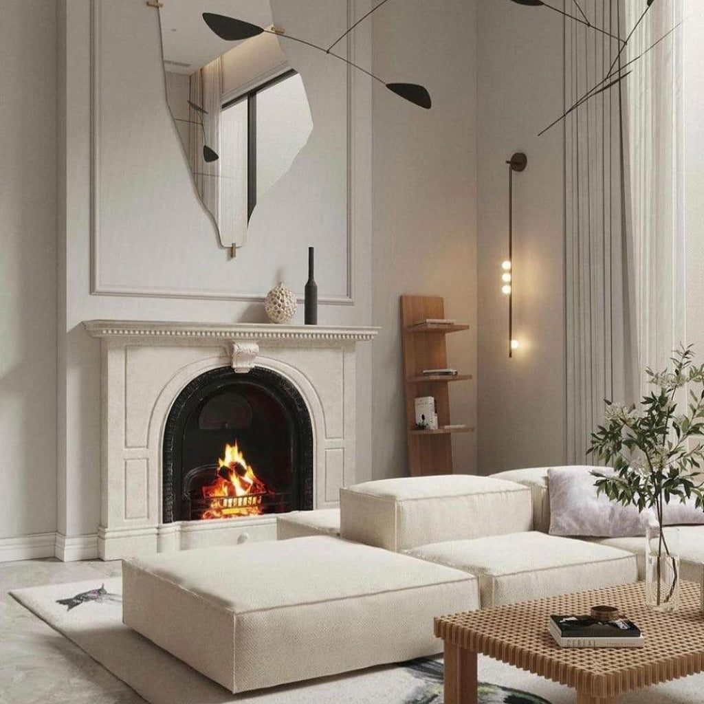 Wall Lamp With Brass Glass Tube Lighting Lobby