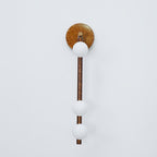 Wall Lamp With Brass Glass Tube Lighting Lobby