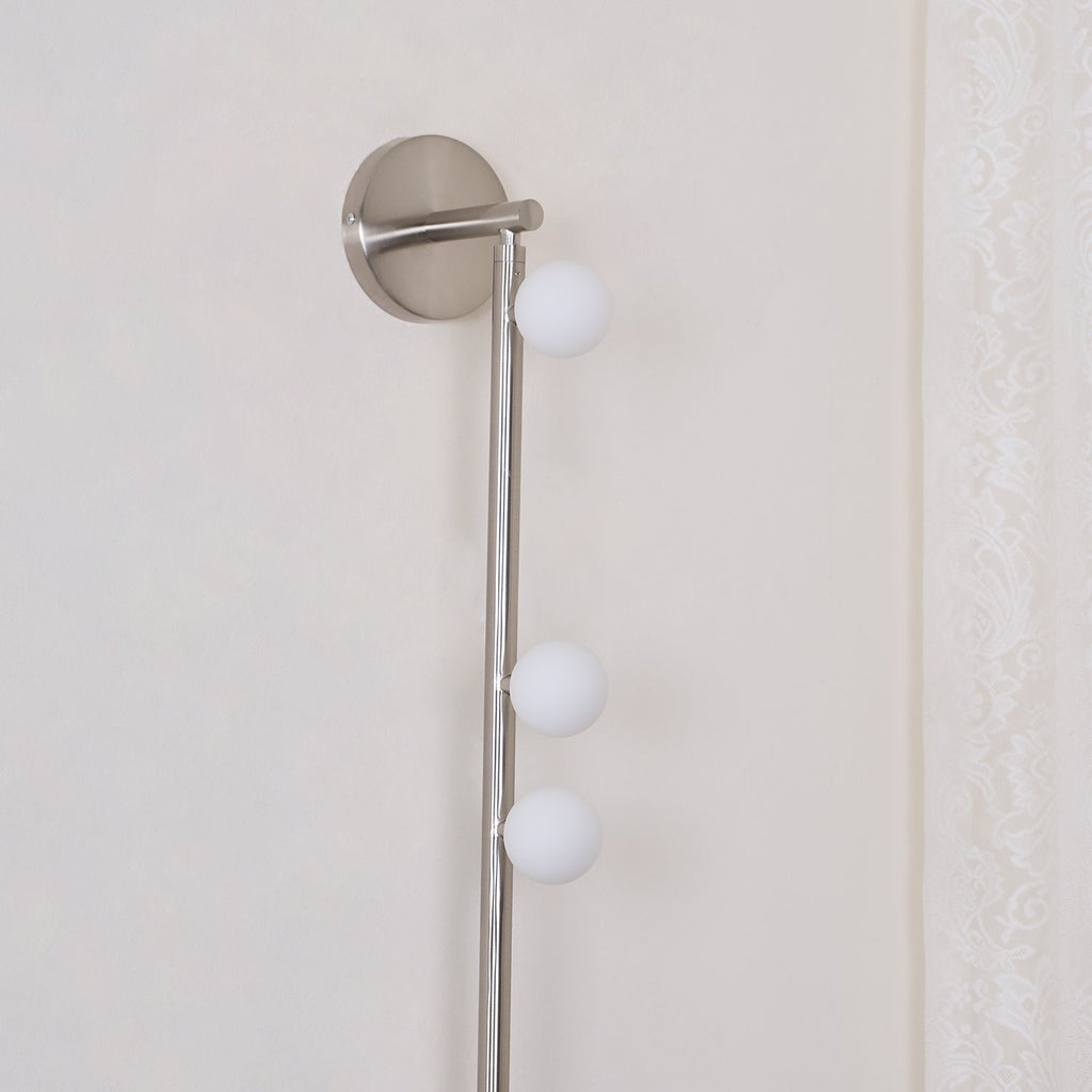 Wall Lamp With Brass Glass Tube Lighting Lobby