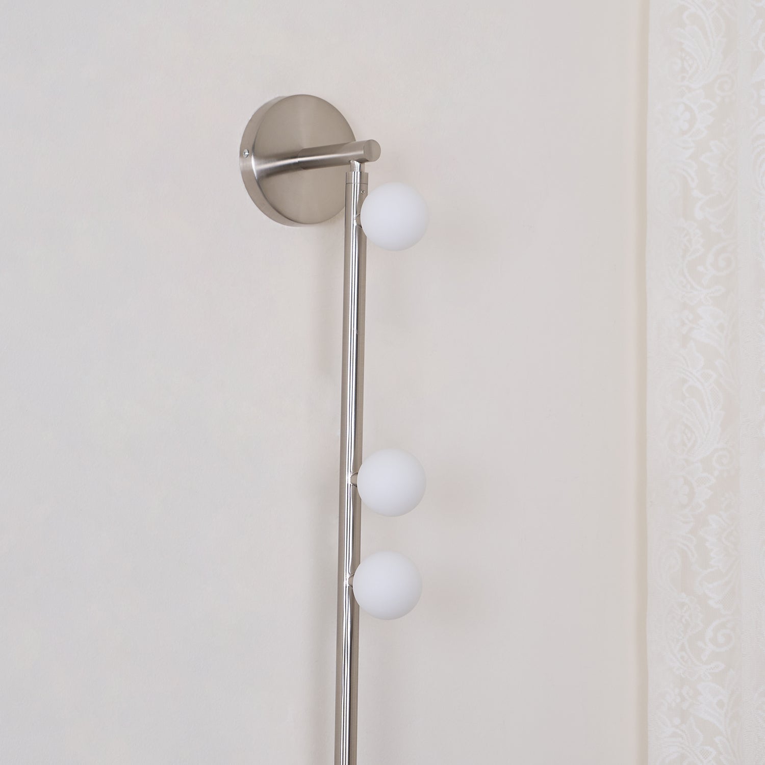 Wall Lamp With Brass Glass Tube Lighting Lobby