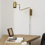 Wall-Mounted Plug In Adjustable Arm Light Lighting Lobby